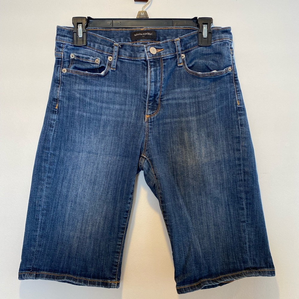 COPY - Banana Republic Stretch Denim Short, Size 27/4